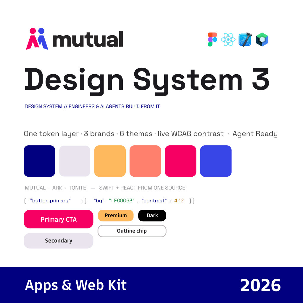 Mutual Design System live token explorer