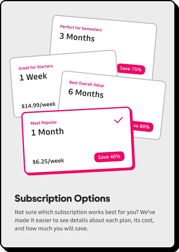 Plan Cards