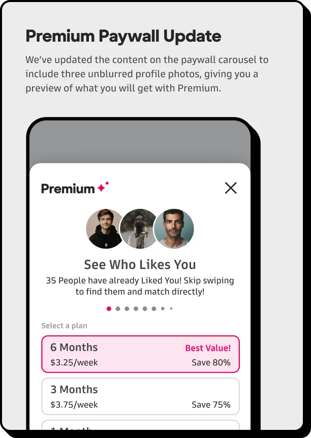Paywall Liked Profiles
