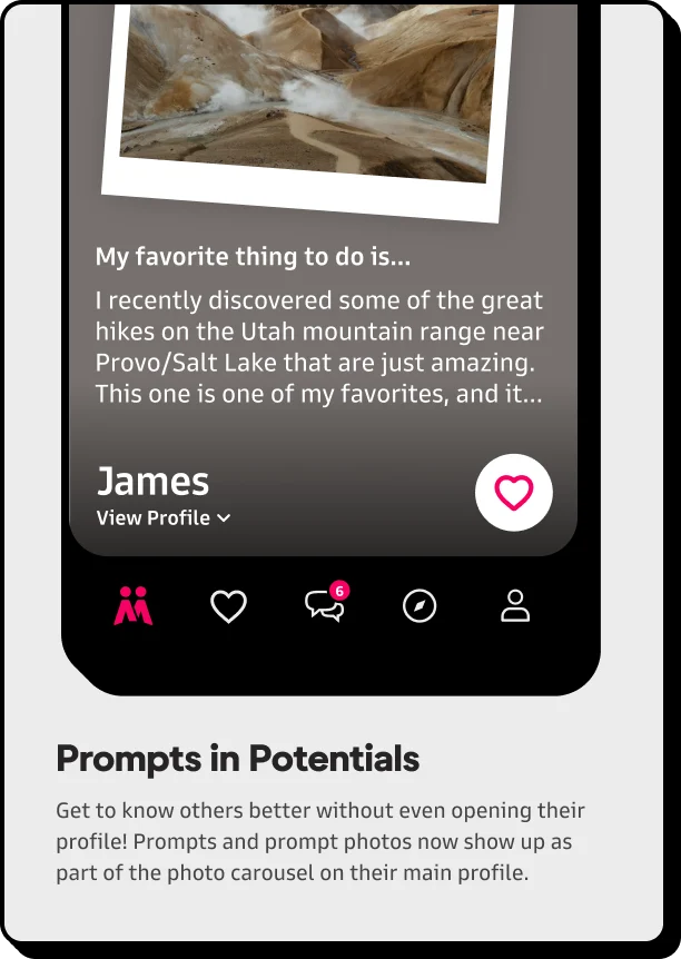 Prompts in Potentials