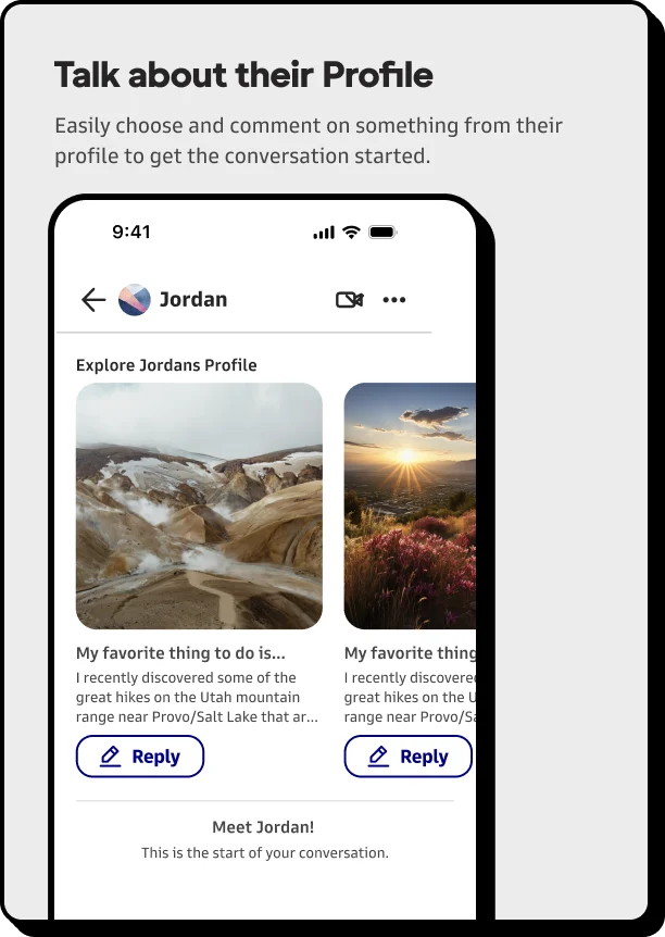 Talk About Their Profile