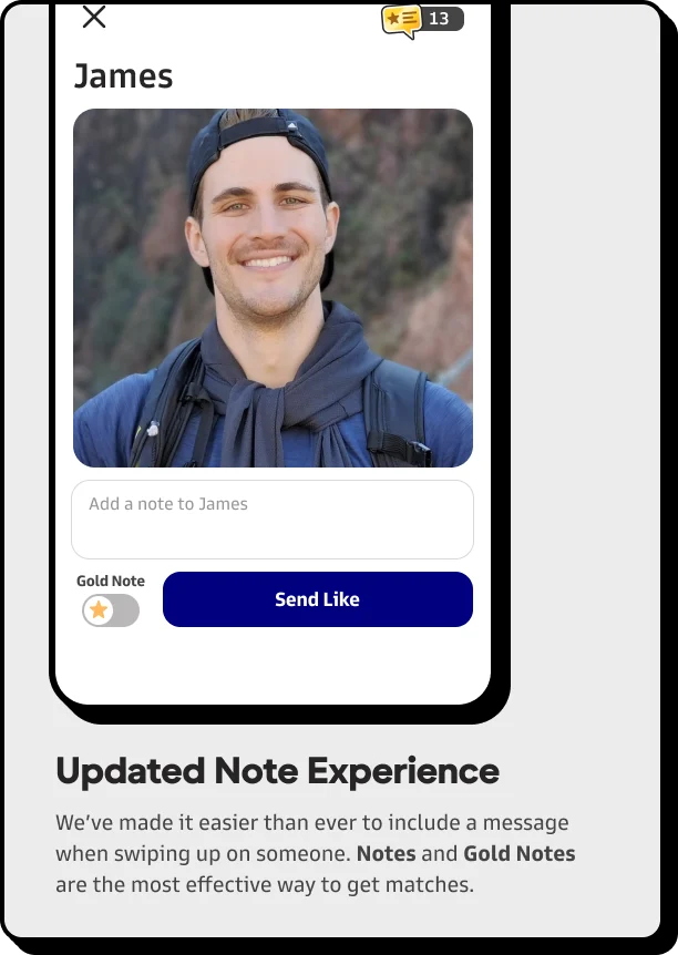 New Note and Like View