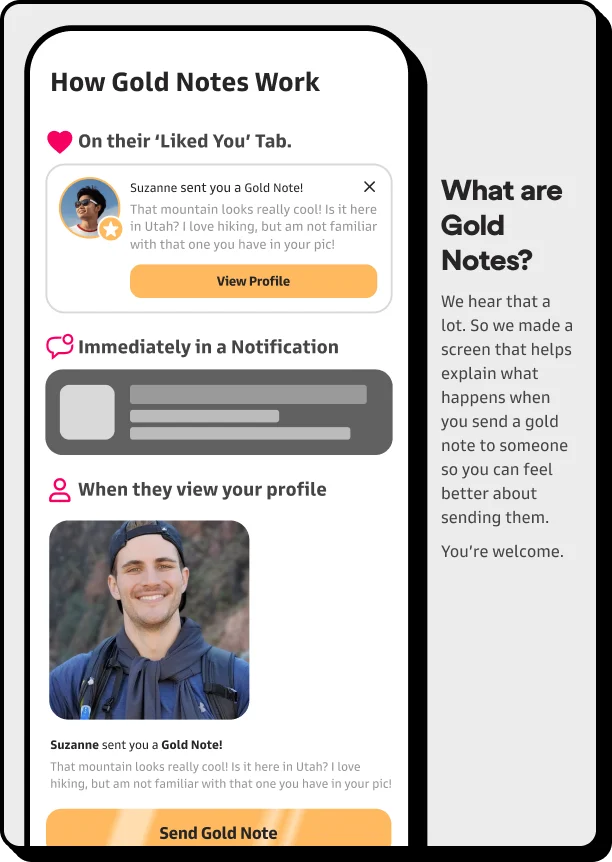 Gold Note Helper